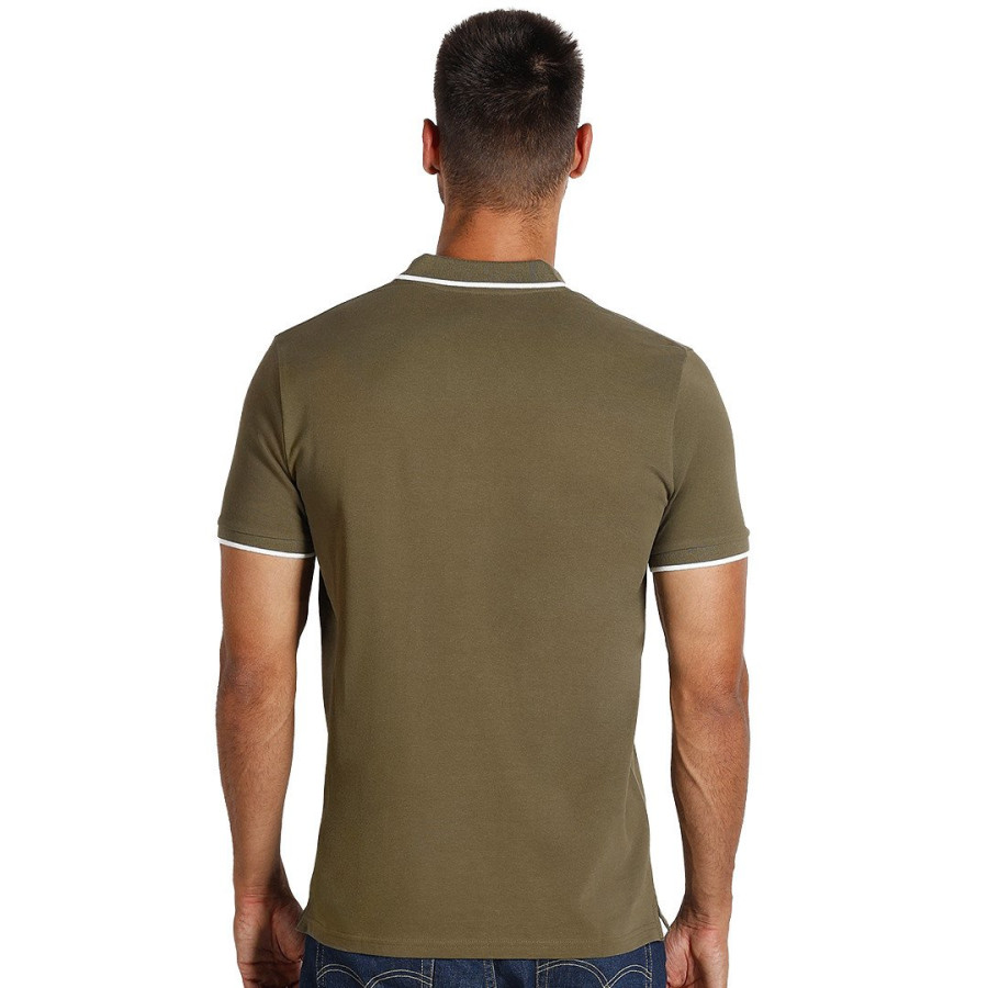 ATLANTIC, polo shirt, 190 g/m2, olive