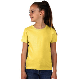 TERRA KID, children's t-shirt made of organic combed cotton, 150g/m2, light yellow