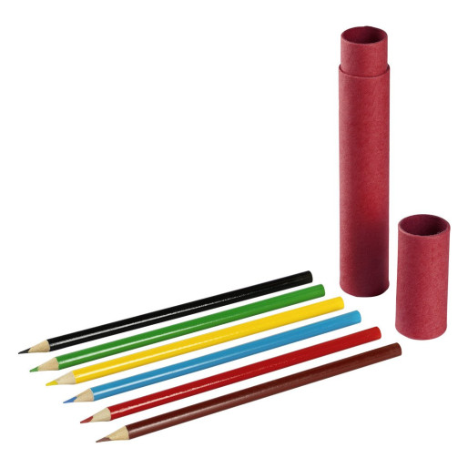 PASTEL, color pencils, 6/1, red