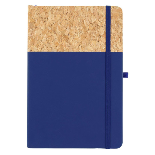 NOTE CORK, a5 notebook, blue