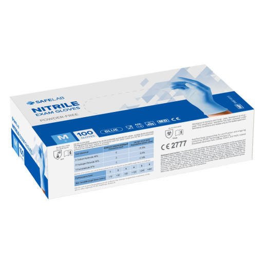 NITRILE GLOVES, nitrile disposable gloves, sky blue
