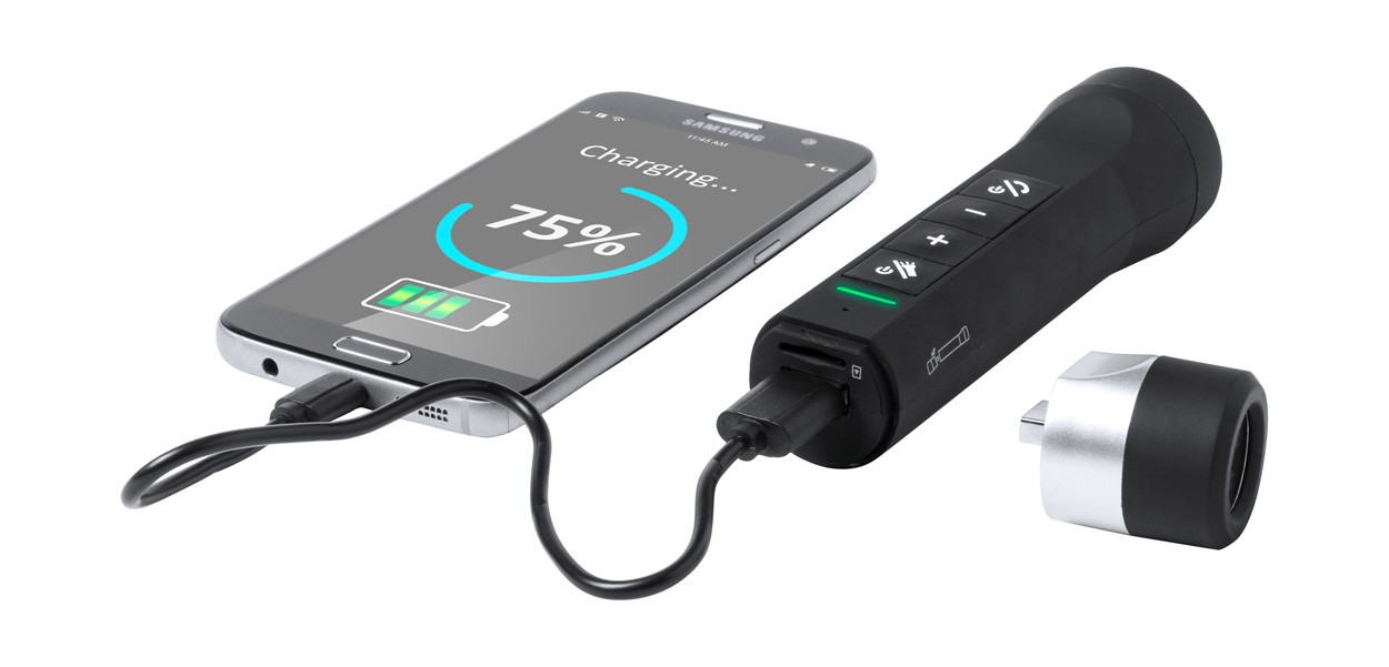 Bluetooth zvučnik and power bank