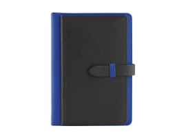 CROS, notes A5 sa kopčom na uvlačenje, plavo-crni