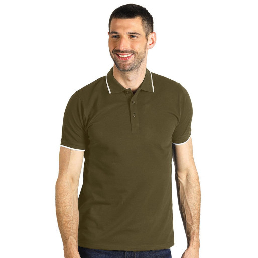 ATLANTIC, polo shirt, 190 g/m2, olive