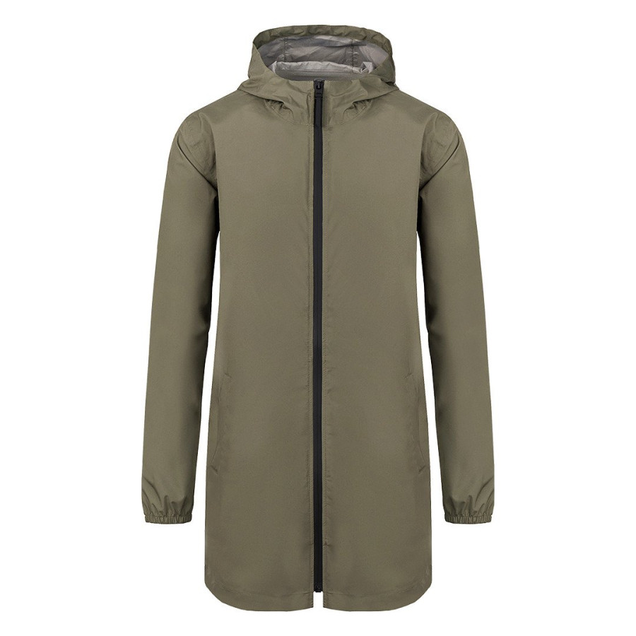 ARIGATO, recycled polyester raincoat, olive