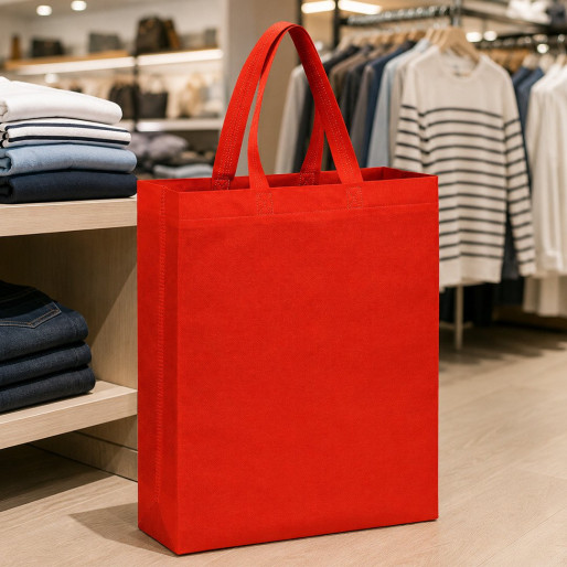 MERCADA, biodegradable bag, white