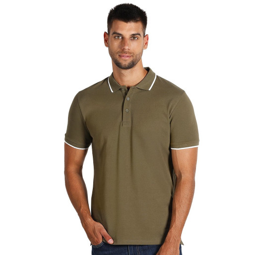 ATLANTIC, polo shirt, 190 g/m2, olive