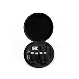 SYSTROM. Recycled ABS (100% rABS) superfast charging cable and adapter set