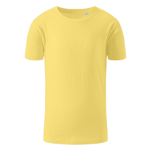 TERRA KID, children's t-shirt made of organic combed cotton, 150g/m2, light yellow