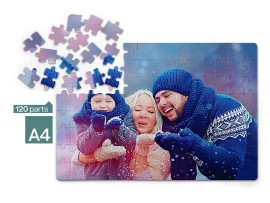 PUZZLE A4, sublimaciona slagalica, bela