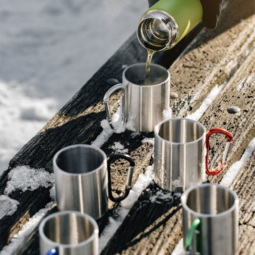 HIKE, šolja, 200 ml, crna