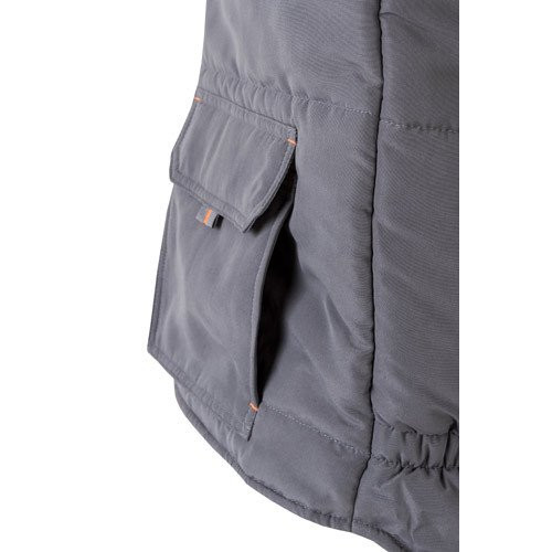 VL NERGAL. Postavljeni prsluk, dvobojni, sa više džepova (120g/m²), od poliestera (100%)