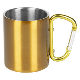 HIKE C, metalna šolja, 200 ml, zlatna