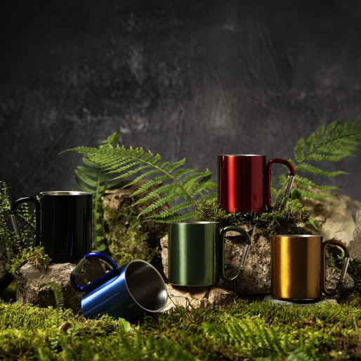 HIKE C, metalna šolja, 200 ml, zlatna