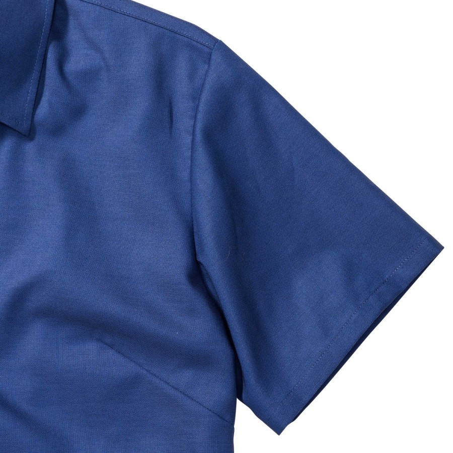RUSSELL EASY CARE OXFORD Women's Short Sleeve Shirt