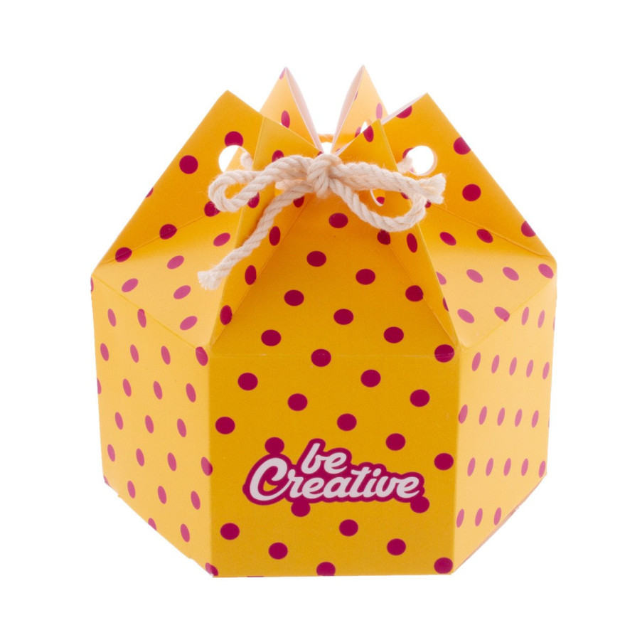CreaBox HexaCord M hexagonal gift box