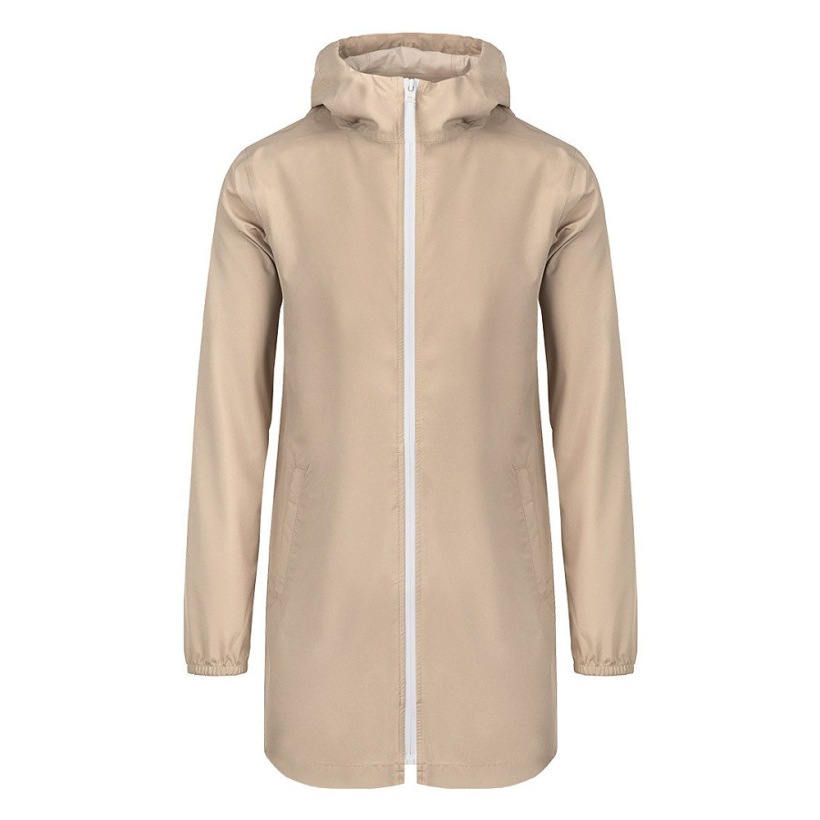 ARIGATO, recycled polyester raincoat, beige