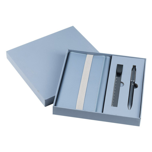 PRESTIGE, business gift set, sky blue