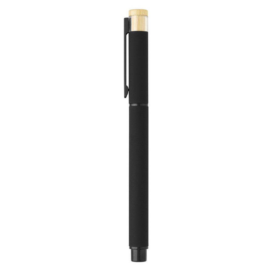 PRISMA, metal ball pen and roller pen set black