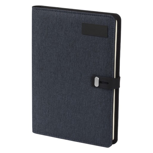 DUBLIN, portfolio sa notesom a5, plavi