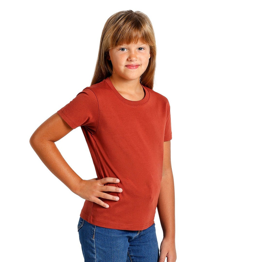 TERRA KID, children's t-shirt made of organic cotton, 150g/m2, caramel
