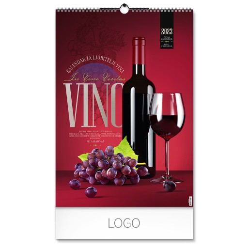 VINO, zidni kalendar: 7 listova, dvomesečni