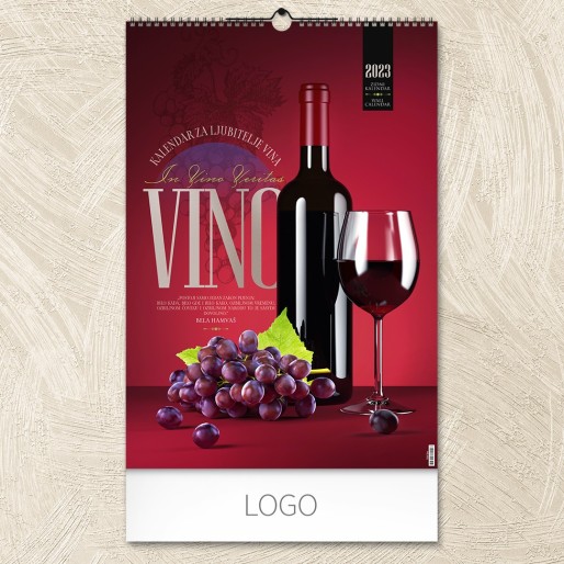 VINO, zidni kalendar: 7 listova, dvomesečni