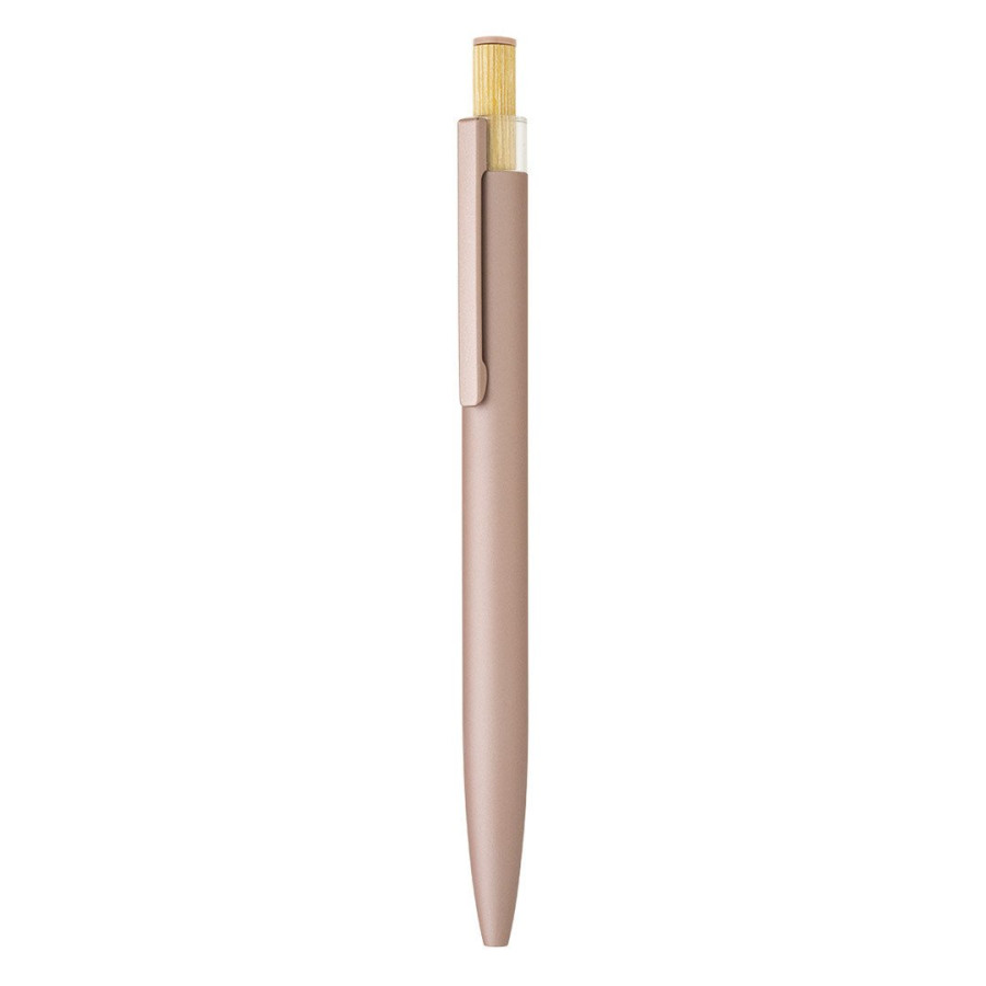 PRISMA, metal ball pen and roller pen set gold rose