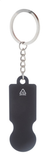 ShineCart trolley coin keyring