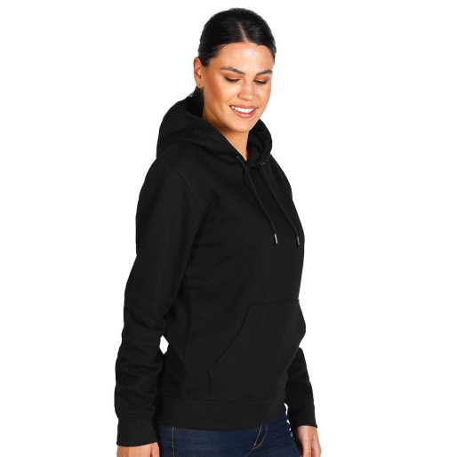 ABSOLUT HOODY 350, organic cotton hooded sweatshirt, 350 g/m2, black