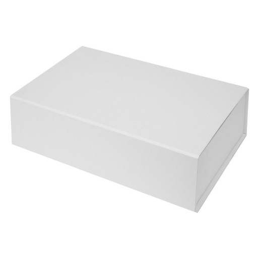 LUISA, self-folding gift box, white