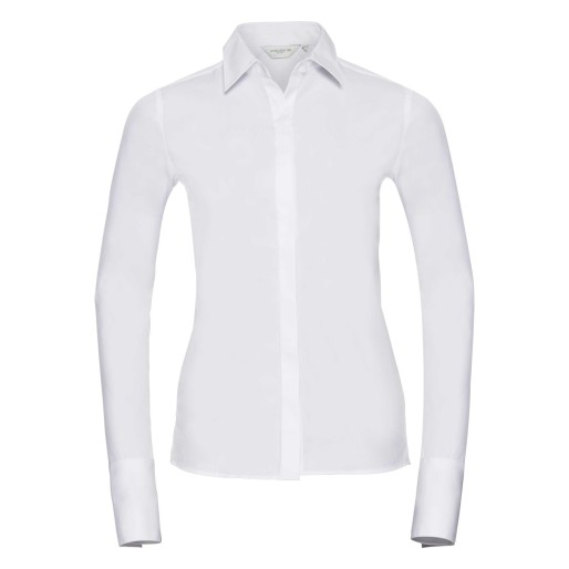 RUSSELL ULTIMATE STRETCH Women's Long Sleeve Shirt