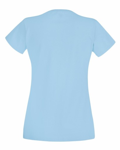Fruit of the Loom, Valueweight, Women's Cotton T-shirt, Sky Blue, M