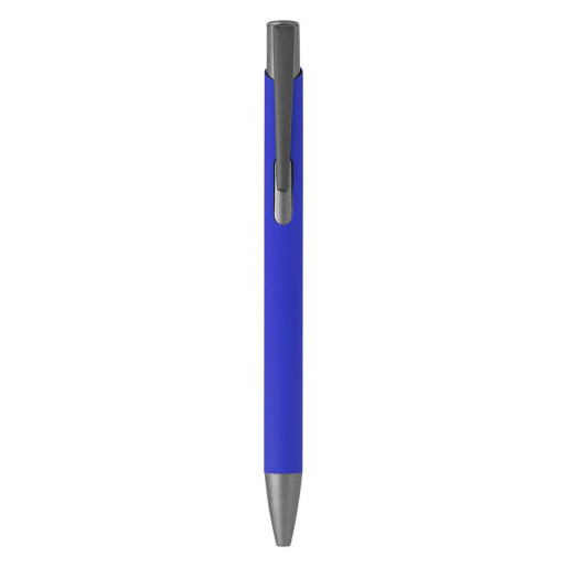 OGGI SOFT GRAY, metal ball pen, royal blue