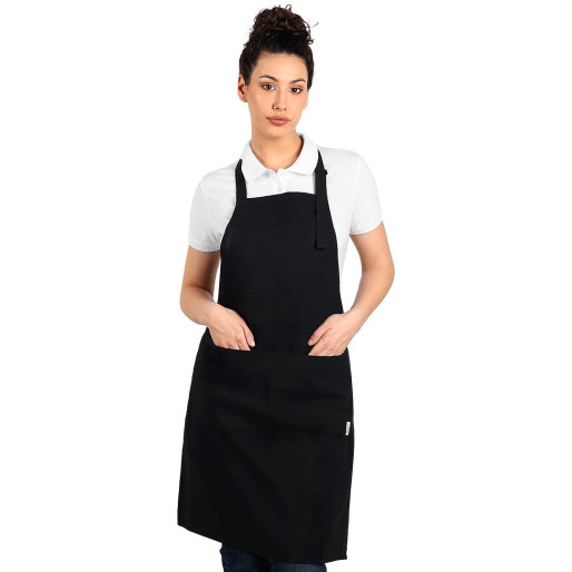 ECO CHEF, apron, 180 g/m2, black