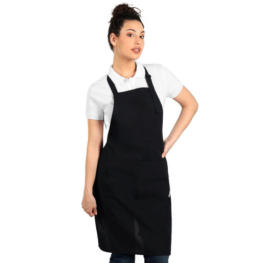 ECO CHEF, apron, 180 g/m2, black