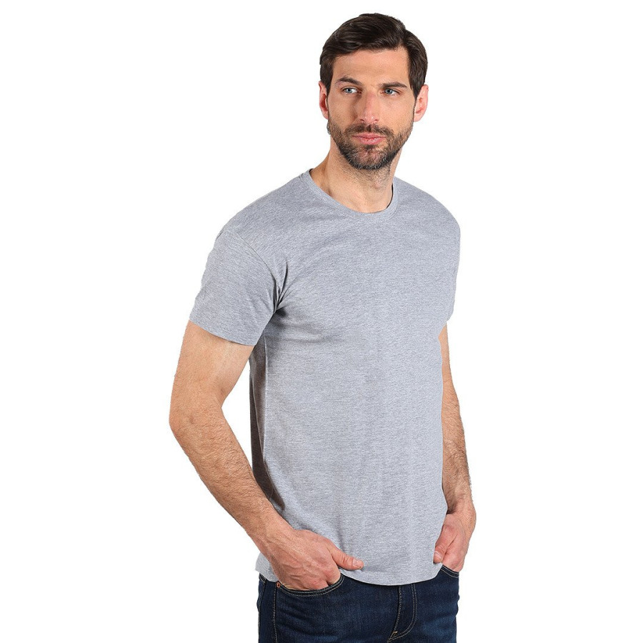 MASTER MEN, pamučna majica, 150 g/m2, pepeljasta