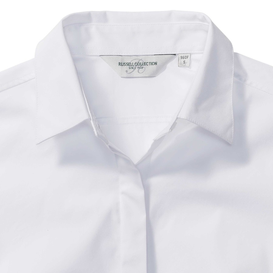 RUSSELL ULTIMATE STRETCH Women's Long Sleeve Shirt