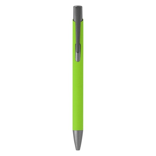 OGGI SOFT GRAY, metal ball pen, kiwi