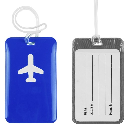 TROTERO, identifikaciona kartica za putnu torbu, plava
