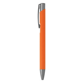 OGGI SOFT GRAY, metal ball pen, orange