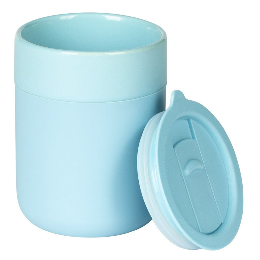 JONA, stoneware mug, 340 ml, sky blue