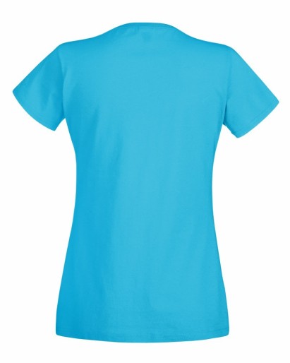 Fruit of the Loom, Valueweight, Women's Cotton T-shirt, Azure Blue, M