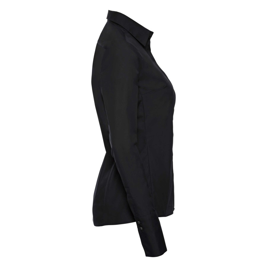 RUSSELL ULTIMATE STRETCH Women's Long Sleeve Shirt