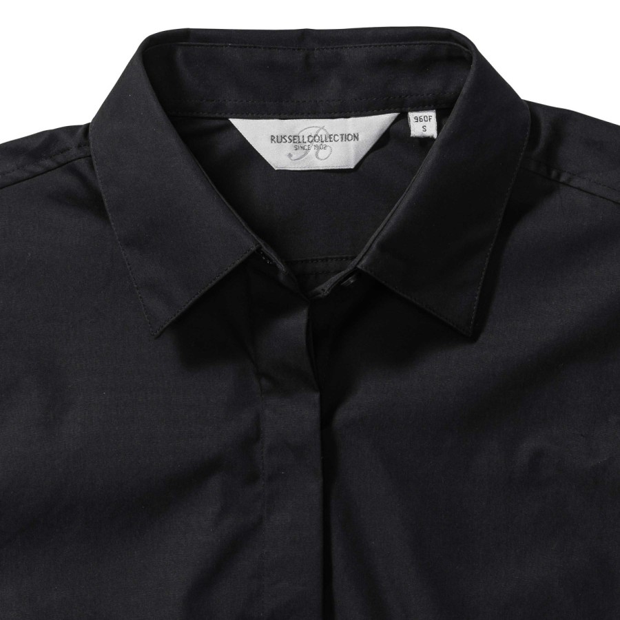 RUSSELL ULTIMATE STRETCH Women's Long Sleeve Shirt