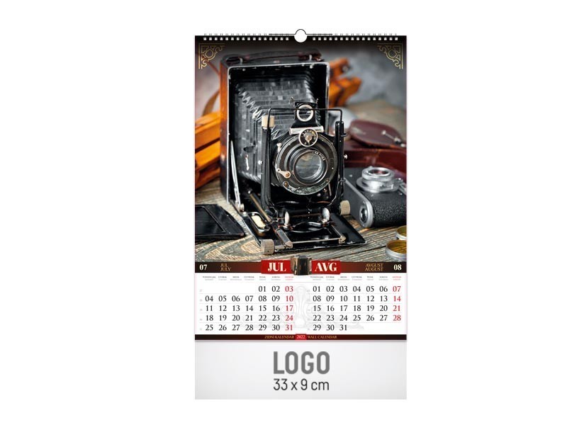 Vintage calendar