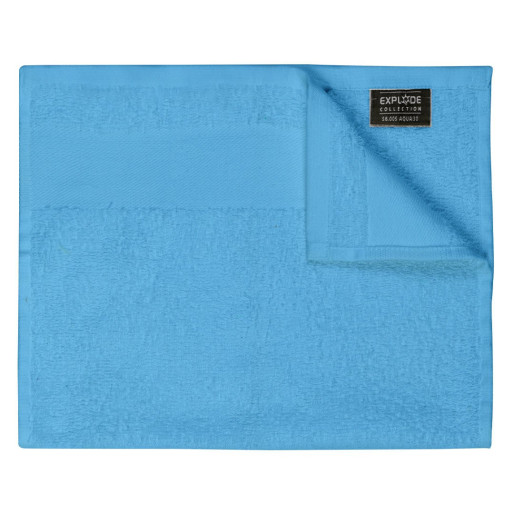 AQUA 30, peškir za lice, 400 g/m2, tirkizno plavi