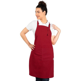 ECO CHEF, apron, 180 g/m2, burgundy