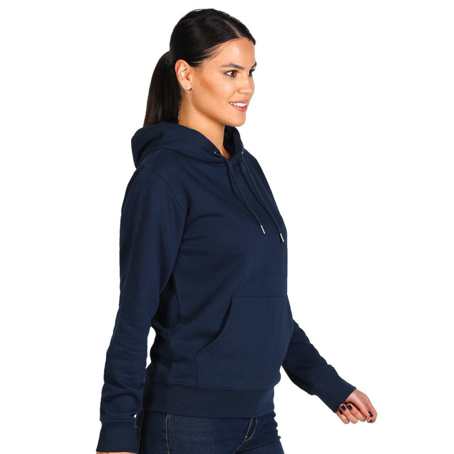 ABSOLUT HOODY 350, organic cotton hooded sweatshirt, 350 g/m2, blue