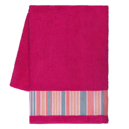 LA PLAYA, peškir za plažu, 500 gr, ciklama